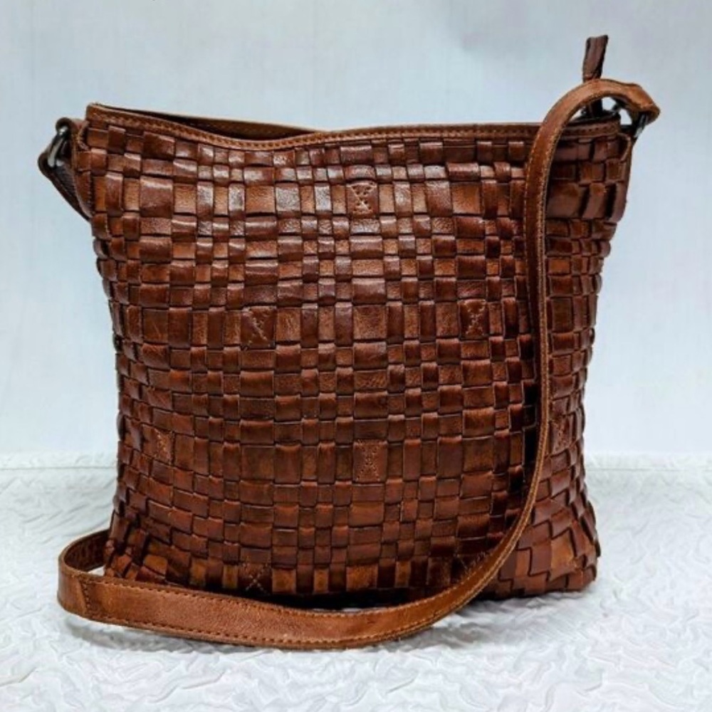 Vilenca Holland Genuine Leather Crossbody Bag